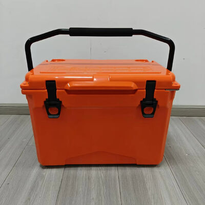 Fabrikpreis Industrie-Kühler Moderne 12QT/18QT/25QT Isolierte Camping-Kühltruhe mit Griff für Outdoor Rotationsgeformte Kühlbox