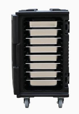 Vierräder-120L-rotomoldierter-thermischer-Lebensmitteltransportbehälter-abnehmbarer-Deckel-Großküchen-Isolierbox