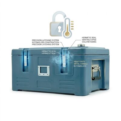 Wärmespeichernde 45L isolierte Speisenwanne GN Behälter Catering Thermotransportbox