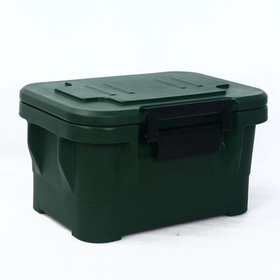 Erweiterte Aufbewahrung 55L Isolierter Lebensmitteltransportbehälter Doppelzugang Rotomolded Catering Thermal Box