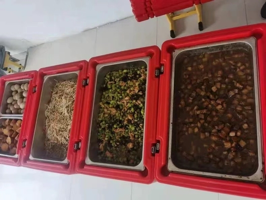 30L isolierte Nahrungsmittelkästen GN-Nahrung Pan Transport Containers