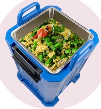 Isoliernahrung Pan Carriers For Hot Food 50L Rotomoulded Produkte