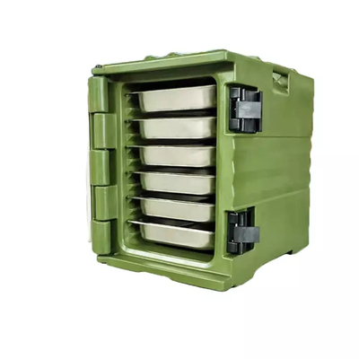heißer Schnellimbiss-Pan Carrier Insulated Food Transport-Kasten des Sandwich-90L