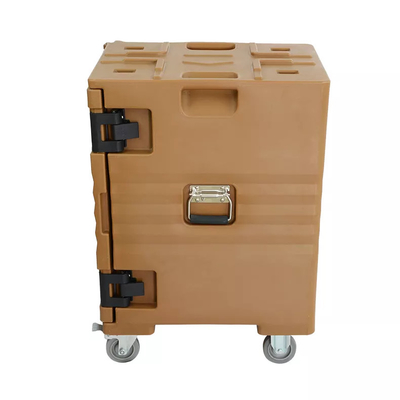 Handels- Isolier- Nahrungsmittel-Pan Carrier Catering Thermo Box-Transport-Wagen