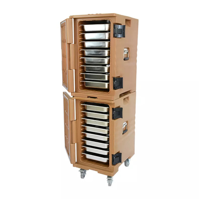 Handels- Isolier- Nahrungsmittel-Pan Carrier Catering Thermo Box-Transport-Wagen