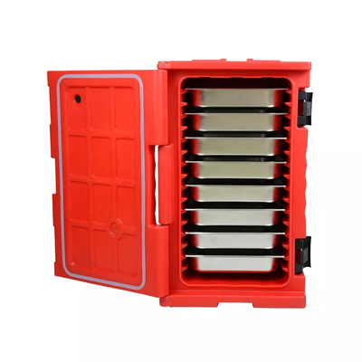 Handels- Isolier- Nahrungsmittel-Pan Carrier Catering Thermo Box-Transport-Wagen