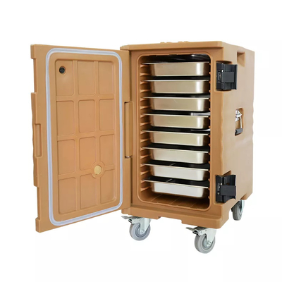 Handels- Isolier- Nahrungsmittel-Pan Carrier Catering Thermo Box-Transport-Wagen