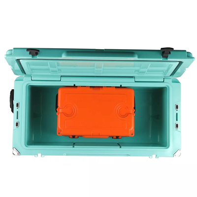 Eis-Kasten-fahrbare Plastikkühlvorrichtung 135QT wasserdichte Rotomolded