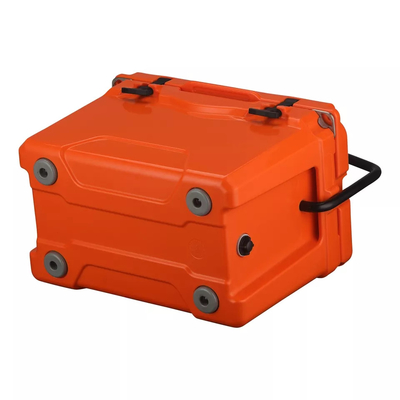 Tragbare Lieferungs-Eis-Kasten Rotomoulded-Produkte, die Transport-Kühlvorrichtungs-Kasten 25L rollen
