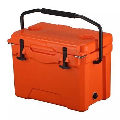 Tragbare Lieferungs-Eis-Kasten Rotomoulded-Produkte, die Transport-Kühlvorrichtungs-Kasten 25L rollen