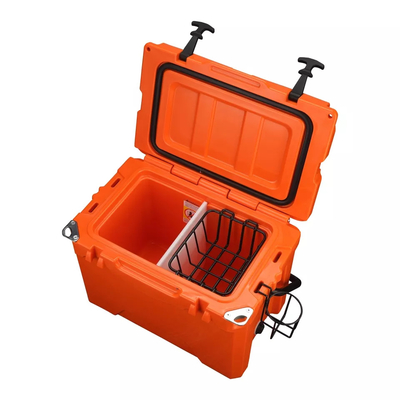 Tragbare Lieferungs-Eis-Kasten Rotomoulded-Produkte, die Transport-Kühlvorrichtungs-Kasten 25L rollen