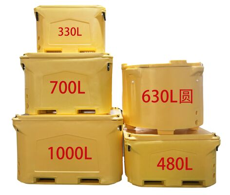 480QT rotationsgeformte Kühlbox mit PU-Schaum-Isolierung