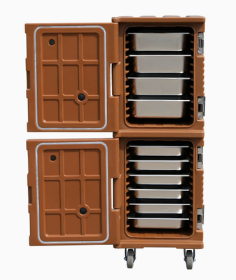 180L-Heavy-Duty-Catering-Box Industrieklasse isolierter Lebensmitteltransportbehälter mit verstärktem Rahmen