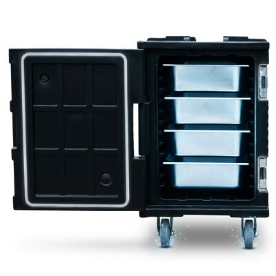 Kunststoff Isolierter Lebensmittelbehälter 25L Leichtgewicht Rotomolded Thermal Box Kompaktes Verpflegungsbehälter