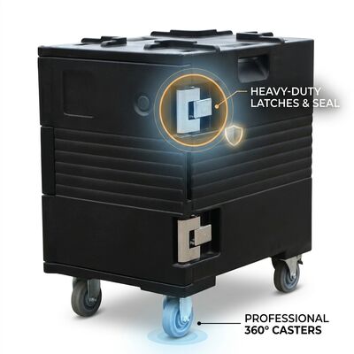 Hotel Food Pan Carrier Box 42L Ultra-Stille Isolierte Catering Box Zimmerservice Bankett-Hotel Ausrüstung
