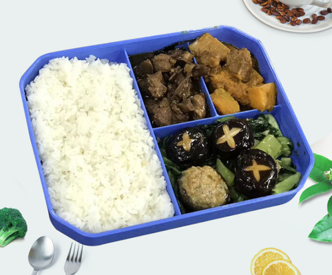 Kinderwiederverwendbare Plastikmittagessen-Behälter für das Versorgen der sozialen Gruppen