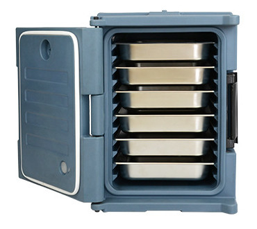Fördermaschine 90L Front Loading Insulated Food Pan 6 Schicht