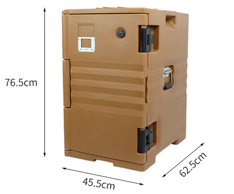 120L Front Loading Rotomoulded Products GN verschiebt Isolierheißläufer mit Rädern