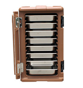 120L Front Loading Rotomoulded Products GN verschiebt Isolierheißläufer mit Rädern