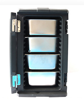 120L Front Loading Rotomoulded Products GN verschiebt Isolierheißläufer mit Rädern