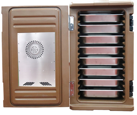 Mobile Front Loading Insulated Food Pan-Fördermaschine 120L