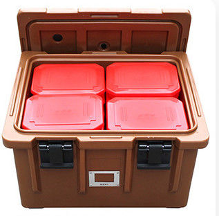 Rollbarer 80L isolierter Lebensmitteltransportbehälter, rotomoldierter Catering-Behälter für Großveranstaltungen