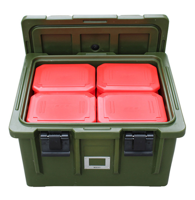 90L isolierte Container-Nahrungsmittelgrad PET Material der warmen Küche