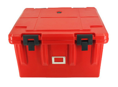 Essen Thermo Transport-Kasten 70L mit ergonomischen Griffen zu Mittag