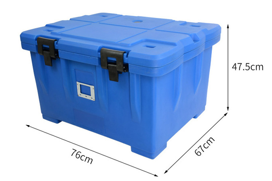 110L isolierte Nahrungsmittelcontainer mit Rädern