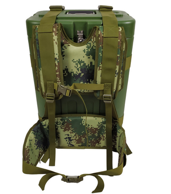 Militärisolierbehälter-nahtloser doppel-wandiger Lieferungs-Rucksack der nahrung36l