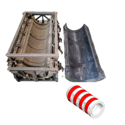 Soemaluminiumrotationsformteil, das Plastikverkehrs-Sperren-Form bearbeitet