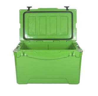 Kundengebundener kühlerer Kasten 50L Rotomolded, Plastikisoliereis-Kasten fischend