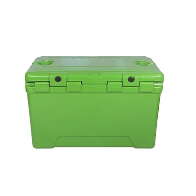 Kundengebundener kühlerer Kasten 50L Rotomolded, Plastikisoliereis-Kasten fischend
