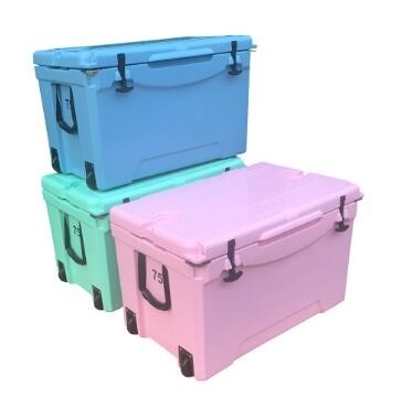 75L drehte Rotomolded-Eis-Kasten mit PU-Isolierung