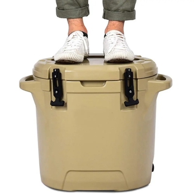 Rotomoulded-Produkt-im Freien kampierender runder Eis-Kasten 25L