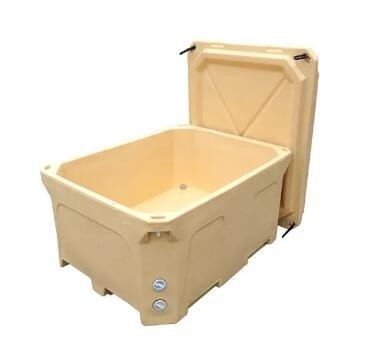 Kasten-Live Fish Storage Container With PU-Isolierung 300 Liter Rotomolding kühlere