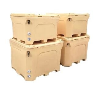 Kasten-Live Fish Storage Container With PU-Isolierung 300 Liter Rotomolding kühlere