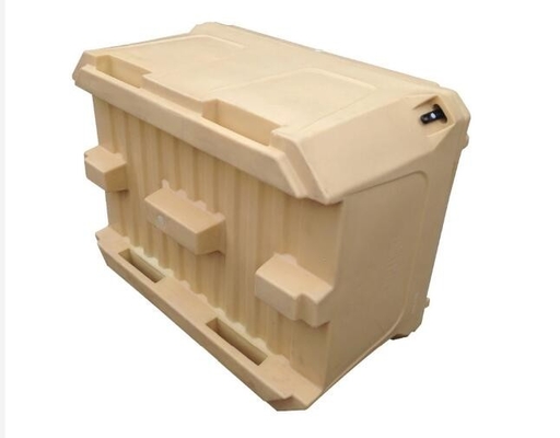 1000L isolierter Lebensmittelbehälter / Warmkosttransportbehälter mit unteren Palettenrädern