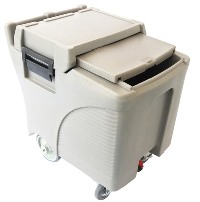 Restaurant Isoliertransportgestell Plastic With Wheels des eis-125L