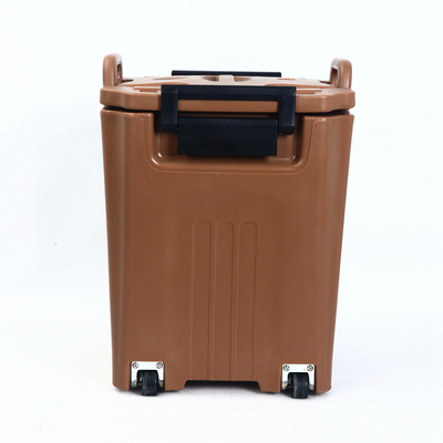 Quadratische Suppen-IsolierContainer 45L mit Rädern