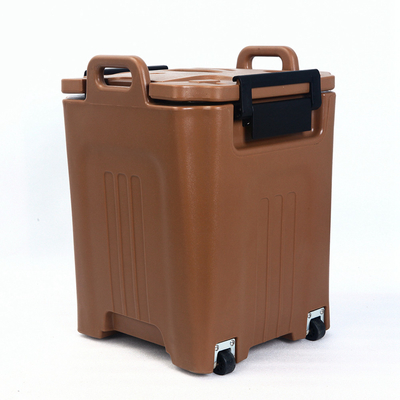 Quadratische Suppen-IsolierContainer 45L mit Rädern