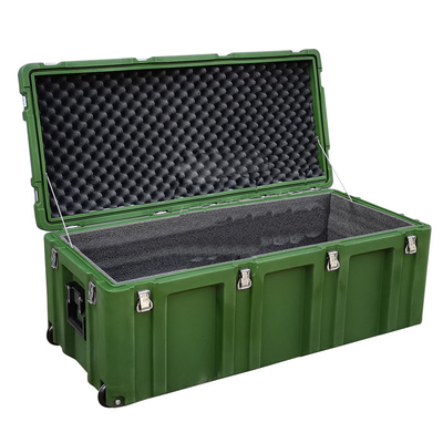 Rollender Plastik-Rotomolded-Werkzeugkasten 1100mm für Kamera-Brummen-Gewehr