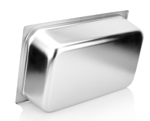 US-Stil Nahrung Pan Superior Heat Conductivity GN2/1 GN2/3 SS