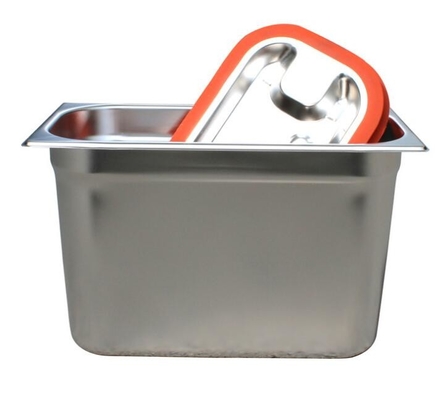 Küchen-Edelstahl-Nahrung Pan With Lid, Edelstahl-Buffet Pan