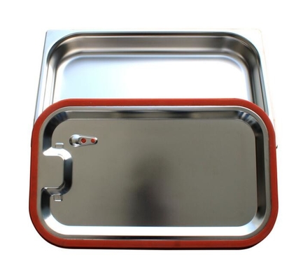 Küchen-Edelstahl-Nahrung Pan With Lid, Edelstahl-Buffet Pan