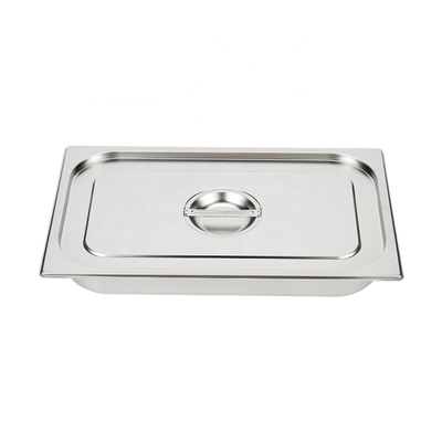 Alle Größen-Entstören-Edelstahl-Nahrung Pan, Edelstahl-Dampf-Tabellen-Wannen mit Deckeln