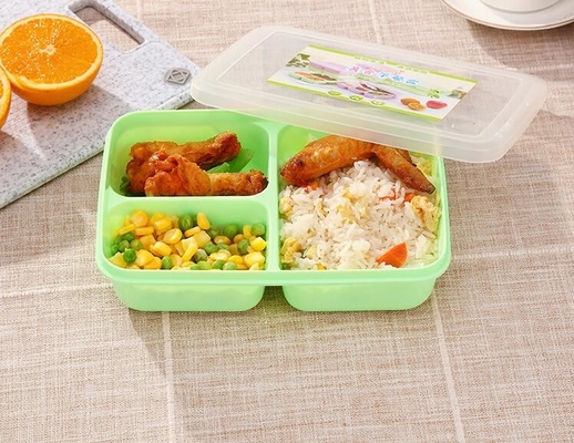 Kinderwiederverwendbare Plastikmittagessen-Behälter, BPA freier Bento Lunch Box