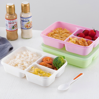 Kinderwiederverwendbare Plastikmittagessen-Behälter, BPA freier Bento Lunch Box