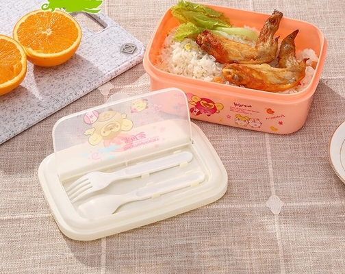 wiederverwendbare Plastikbehälter des mittagessen-960ml, wiederverwendbare Mahlzeit-Vorbereitungs-Behälter