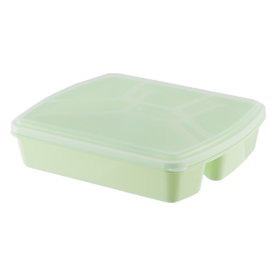 1280ml wiederverwendbarer Bento Lunch Box 4 Fächer